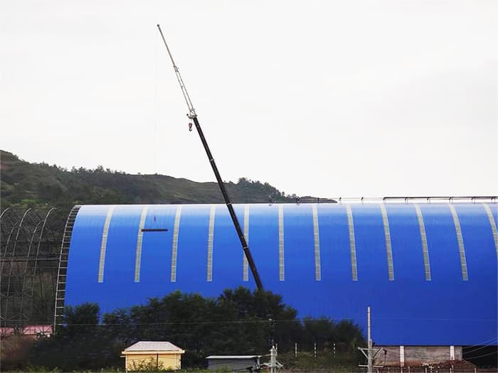 漳平煤棚网架工程