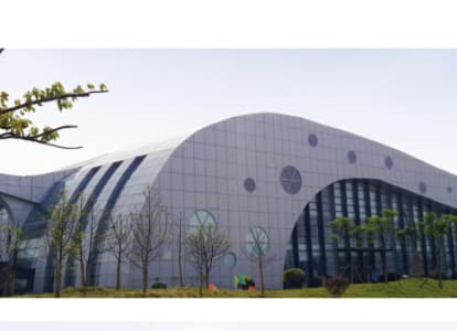 漳平会议中心外景网架工程